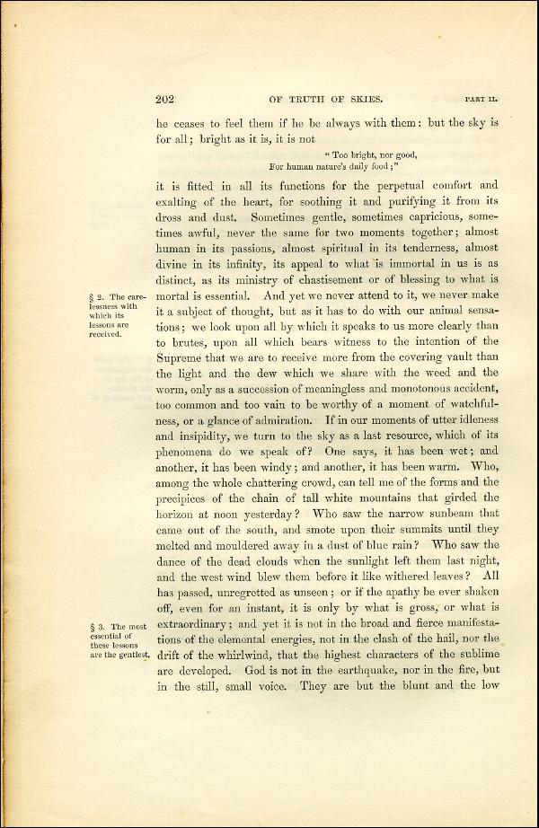 'Modern Painters' Volume I (1851 edition): Part II: Section III: Chapter I: Page 202