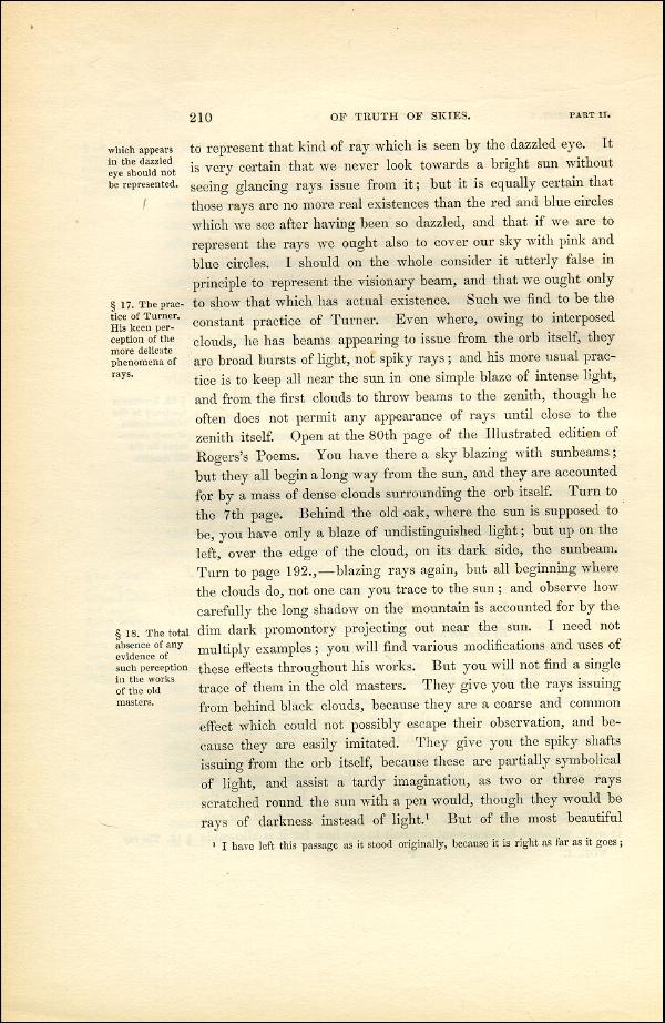 'Modern Painters' Volume I (1851 edition): Part II: Section III: Chapter I: Page 210