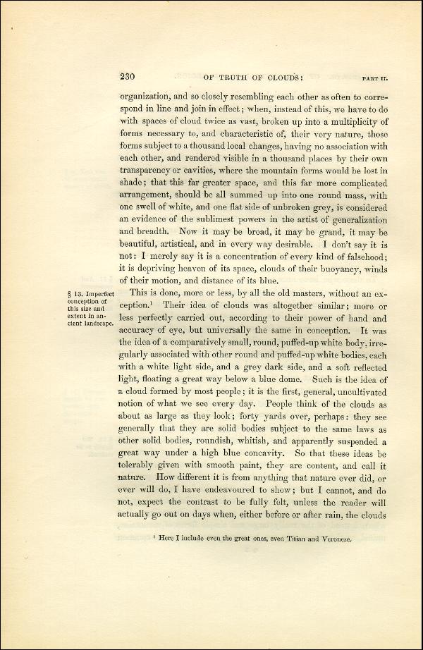 'Modern Painters' Volume I (1851 edition): Part II: Section III: Chapter III: Page 230