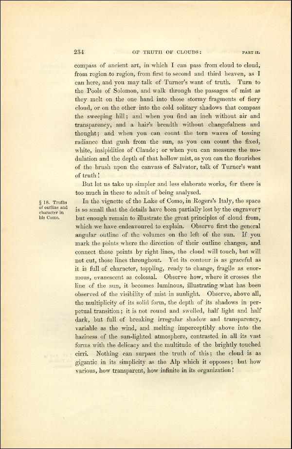 'Modern Painters' Volume I (1851 edition): Part II: Section III: Chapter III: Page 234