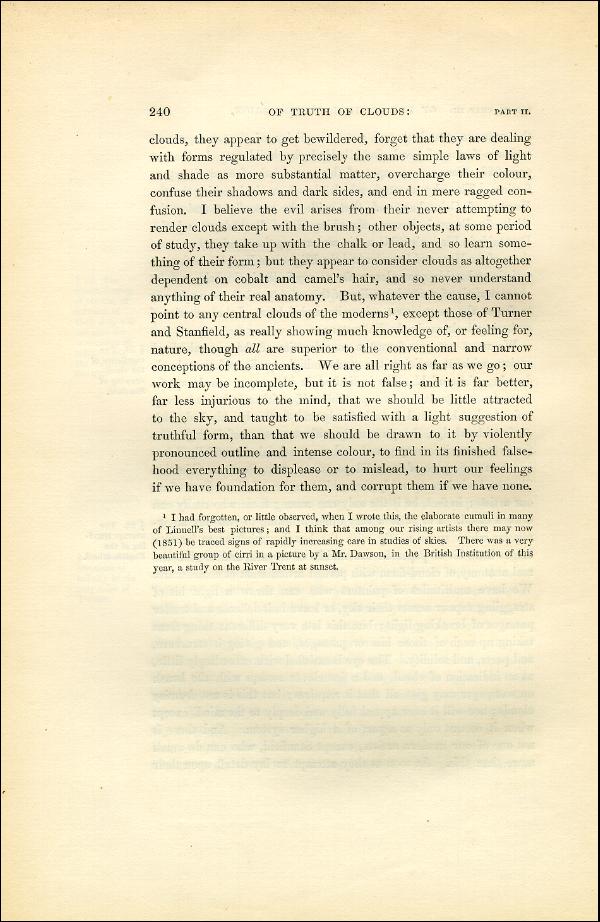 'Modern Painters' Volume I (1851 edition): Part II: Section III: Chapter III: Page 240