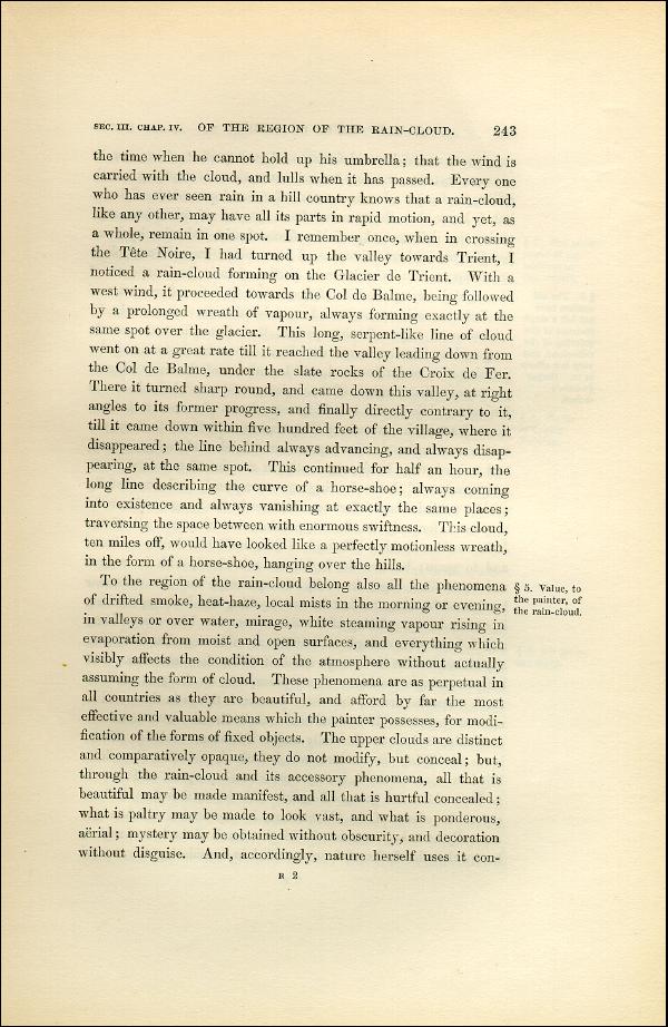 'Modern Painters' Volume I (1851 edition): Part II: Section III: Chapter IV: Page 243