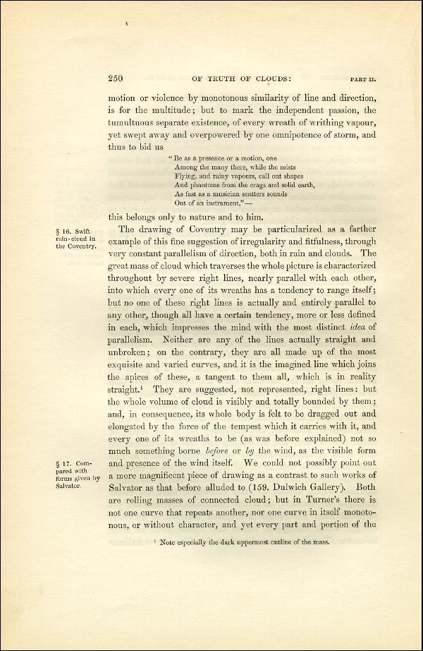 'Modern Painters' Volume I (1851 edition): Part II: Section III: Chapter IV: Page 250