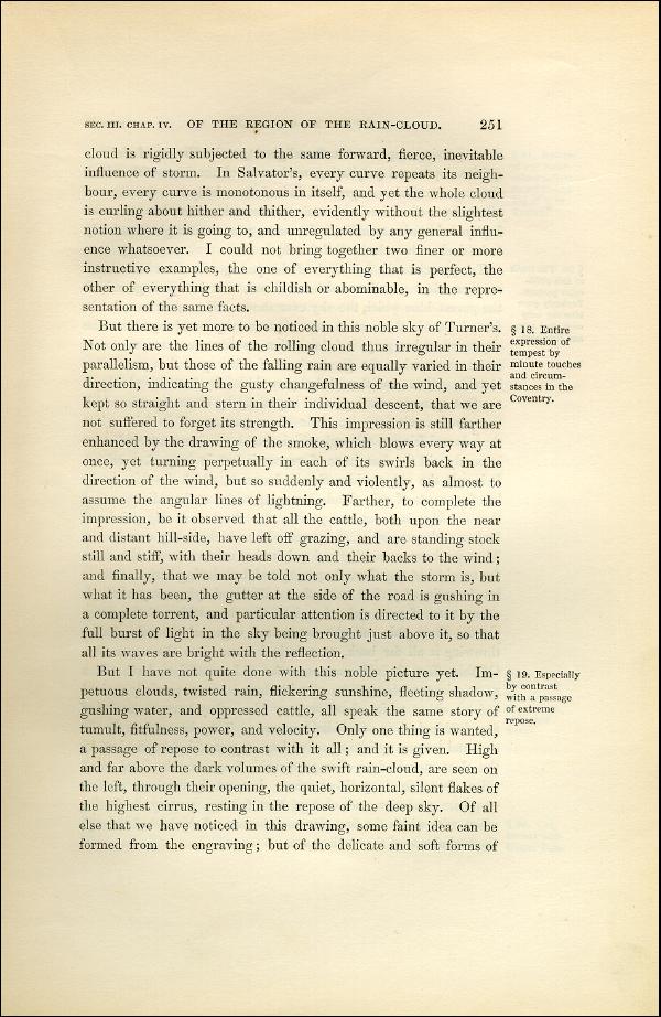 'Modern Painters' Volume I (1851 edition): Part II: Section III: Chapter IV: Page 251