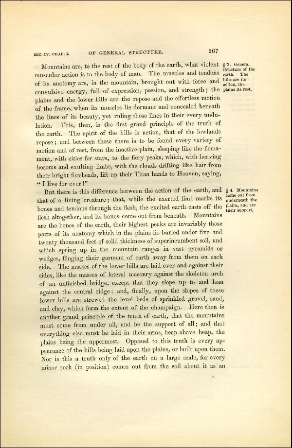 'Modern Painters' Volume I (1851 edition): Part II: Section IV: Chapter I: Page 267