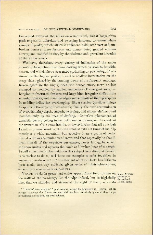 'Modern Painters' Volume I (1851 edition): Part II: Section IV: Chapter II: Page 283