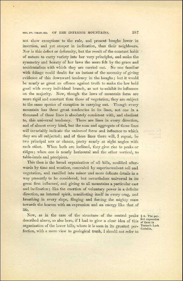 'Modern Painters' Volume I (1851 edition): Part II: Section IV: Chapter III: Page 287