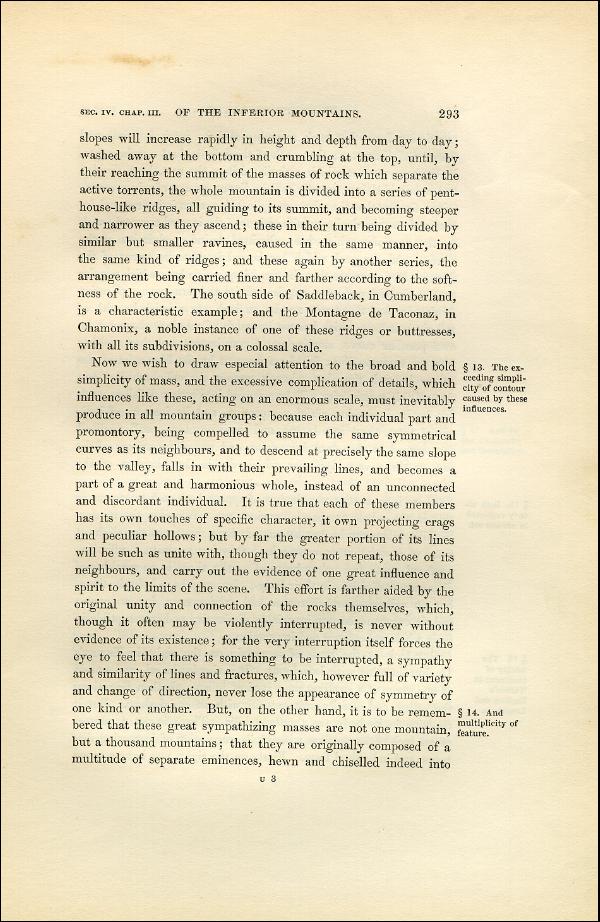 'Modern Painters' Volume I (1851 edition): Part II: Section IV: Chapter III: Page 293