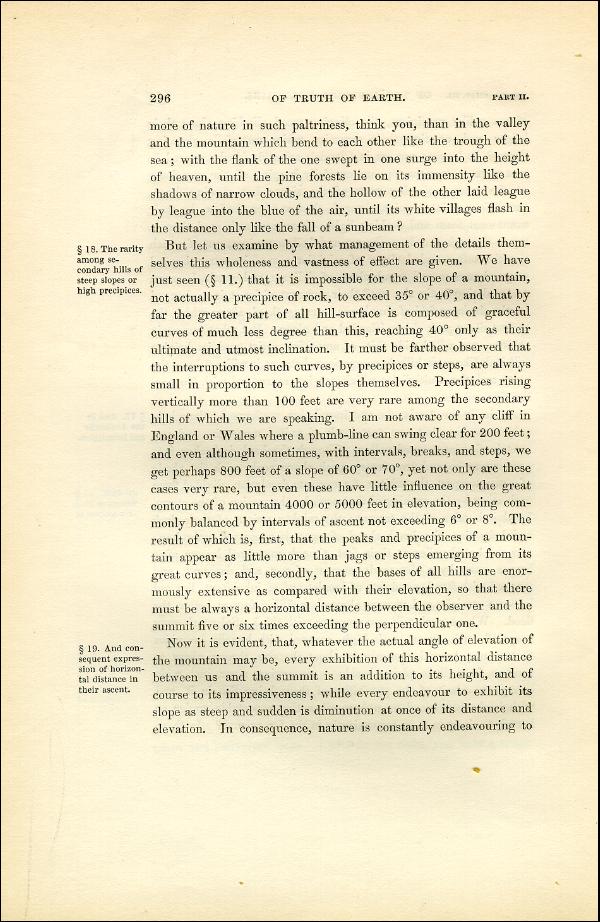 'Modern Painters' Volume I (1851 edition): Part II: Section IV: Chapter III: Page 296