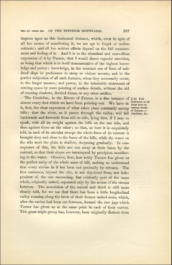 'Modern Painters' Volume I (1851 edition): Part II: Section IV: Chapter III: Page 297