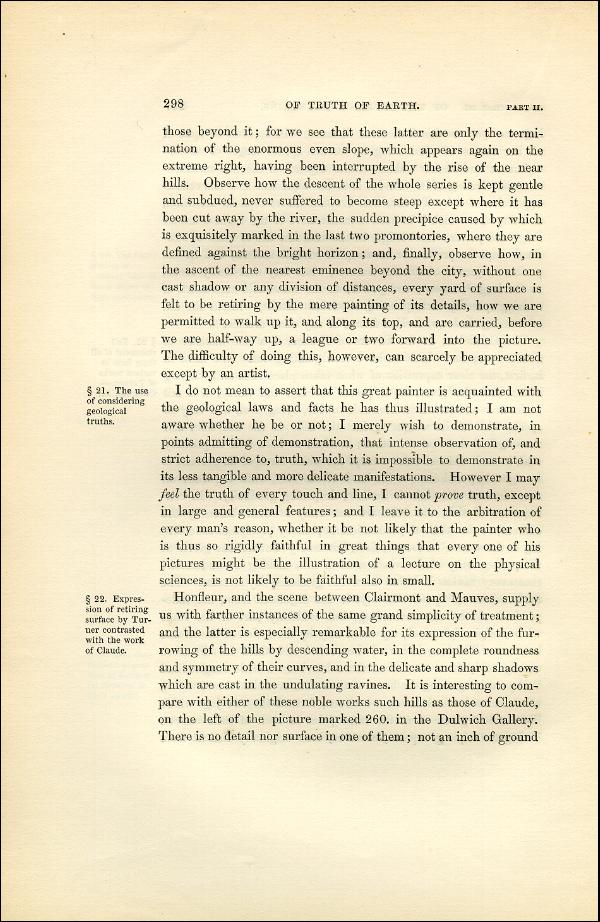 'Modern Painters' Volume I (1851 edition): Part II: Section IV: Chapter III: Page 298