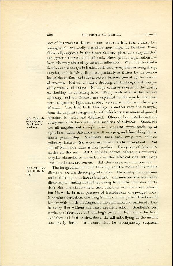 'Modern Painters' Volume I (1851 edition): Part II: Section IV: Chapter IV: Page 308