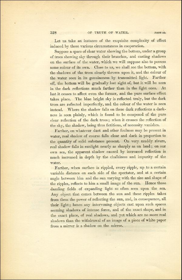 'Modern Painters' Volume I (1851 edition): Part II: Section V: Chapter I: Page 328