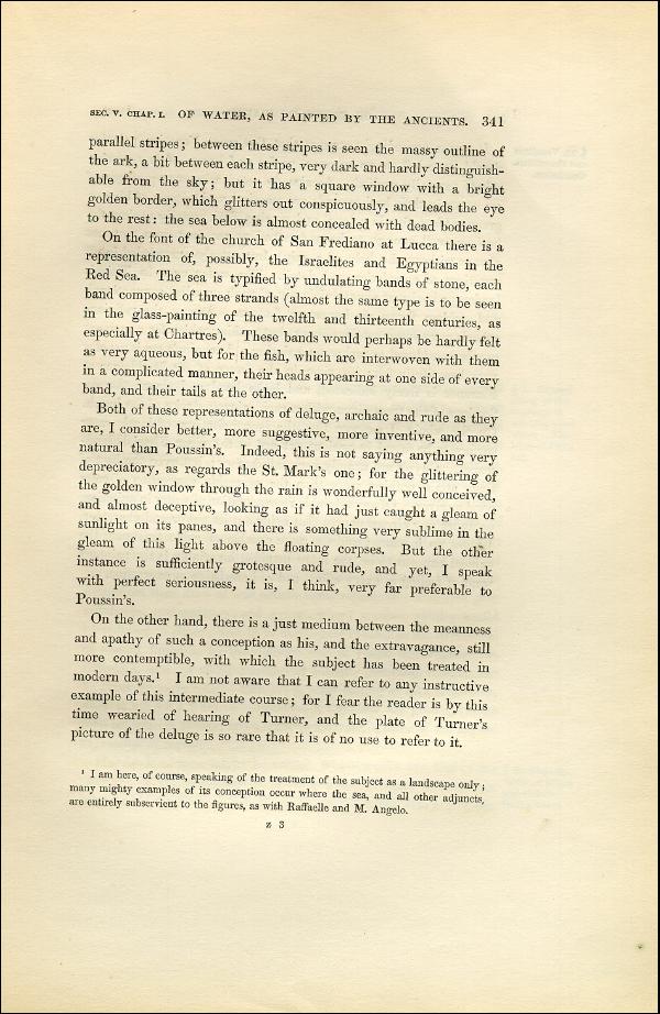 'Modern Painters' Volume I (1851 edition): Part II: Section V: Chapter I: Page 341