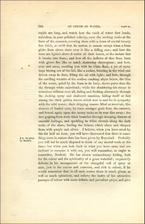 'Modern Painters' Volume I (1851 edition): Part II: Section V: Chapter II: Page 344