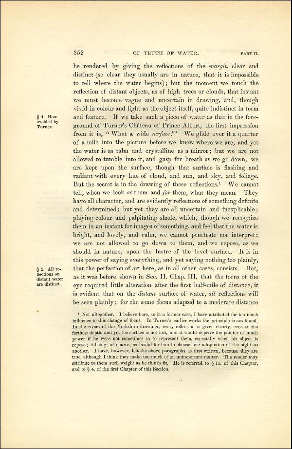 'Modern Painters' Volume I (1851 edition): Part II: Section V: Chapter III: Page 352