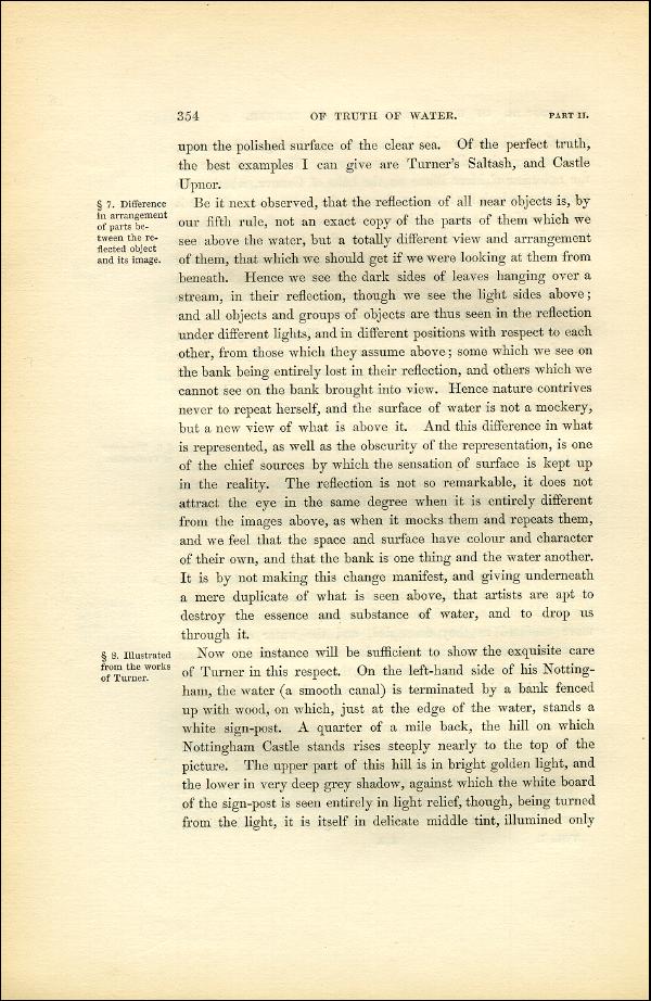 'Modern Painters' Volume I (1851 edition): Part II: Section V: Chapter III: Page 354
