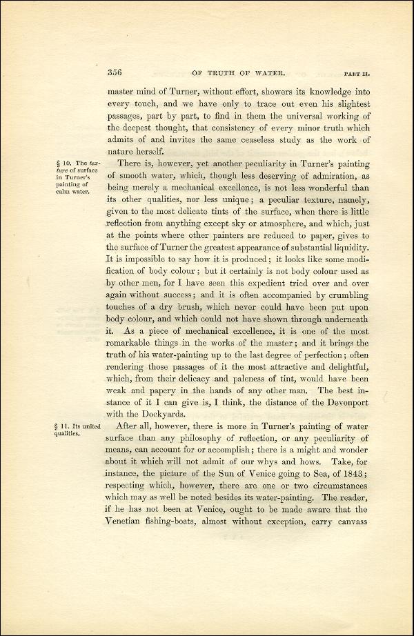 'Modern Painters' Volume I (1851 edition): Part II: Section V: Chapter III: Page 356