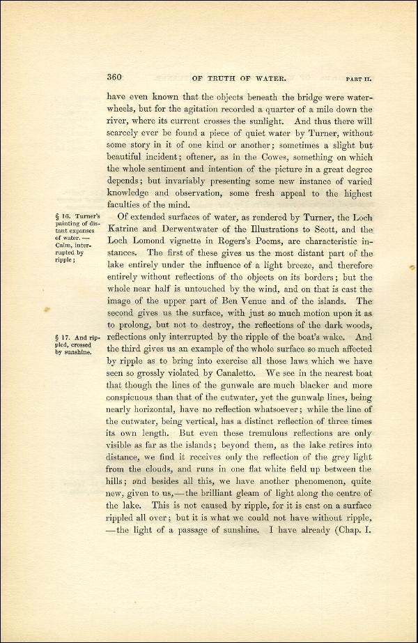 'Modern Painters' Volume I (1851 edition): Part II: Section V: Chapter III: Page 360
