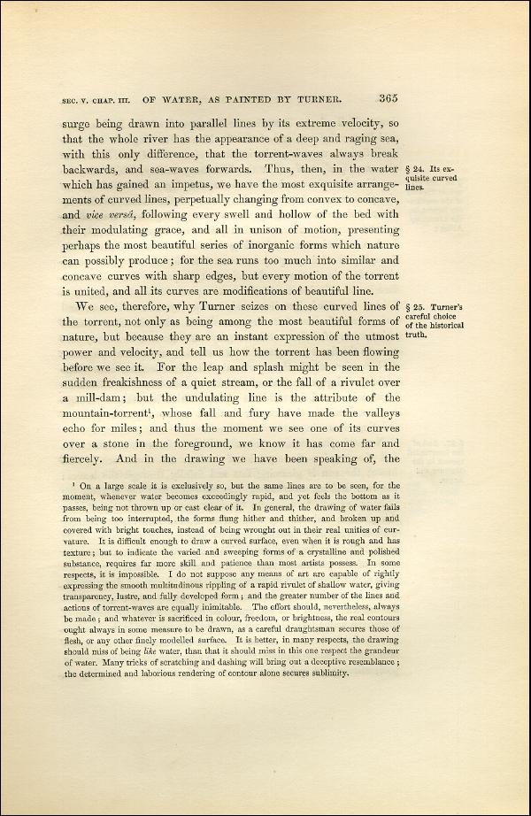 'Modern Painters' Volume I (1851 edition): Part II: Section V: Chapter III: Page 365