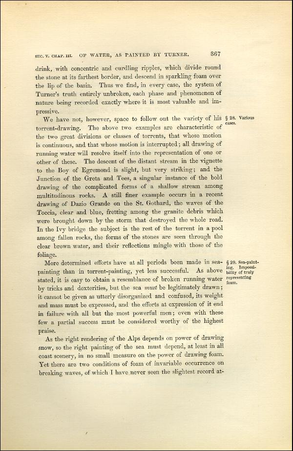 'Modern Painters' Volume I (1851 edition): Part II: Section V: Chapter III: Page 367