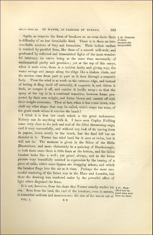 'Modern Painters' Volume I (1851 edition): Part II: Section V: Chapter III: Page 369