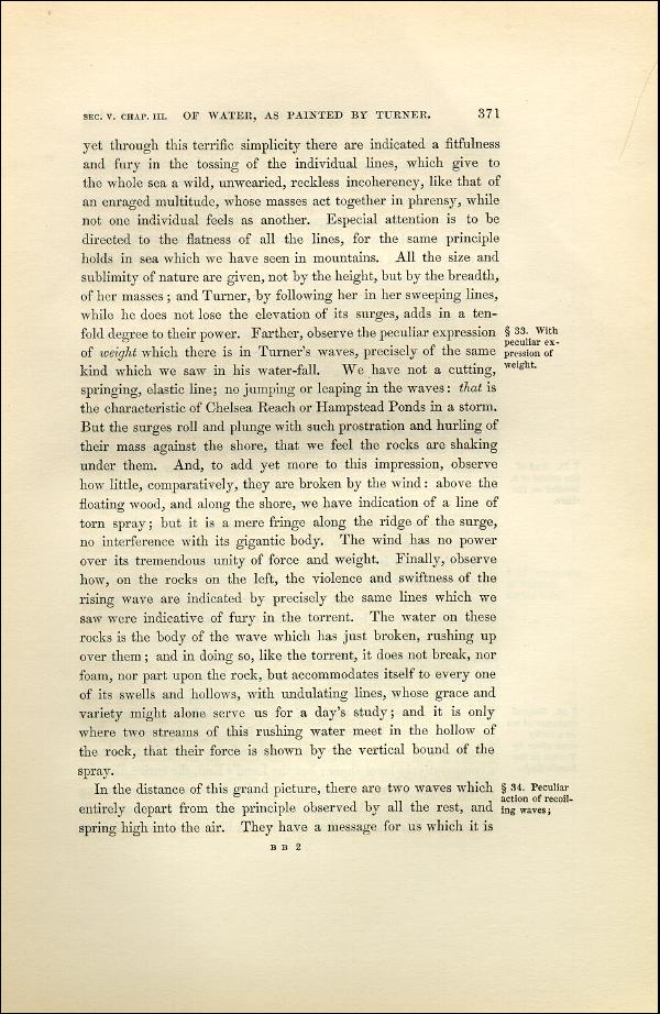 'Modern Painters' Volume I (1851 edition): Part II: Section V: Chapter III: Page 371