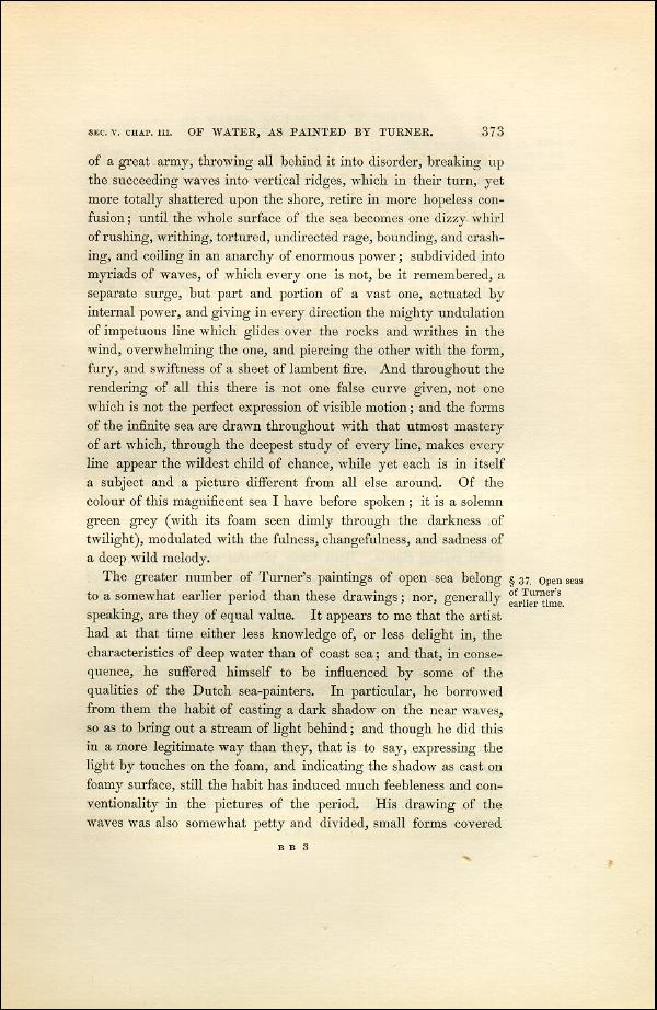 'Modern Painters' Volume I (1851 edition): Part II: Section V: Chapter III: Page 373