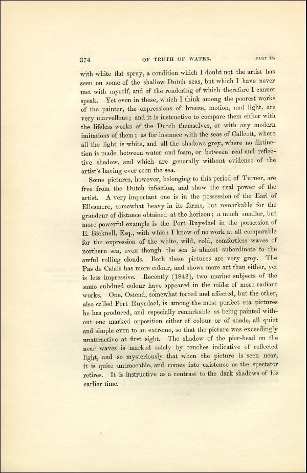 'Modern Painters' Volume I (1851 edition): Part II: Section V: Chapter III: Page 374