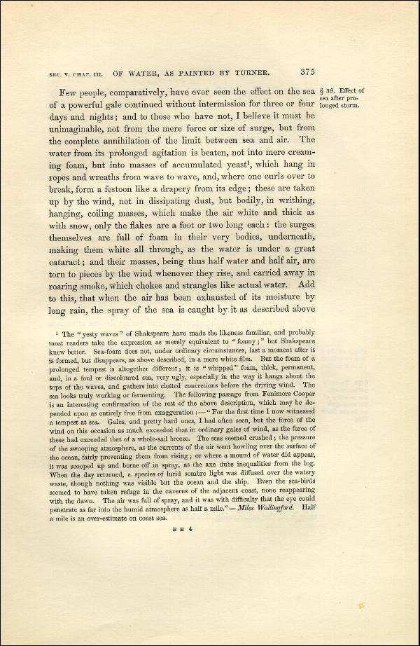 'Modern Painters' Volume I (1851 edition): Part II: Section V: Chapter III: Page 375