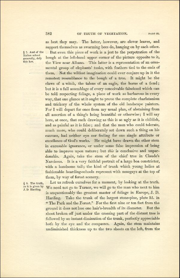 'Modern Painters' Volume I (1851 edition): Part II: Section VI: Chapter I: Page 382
