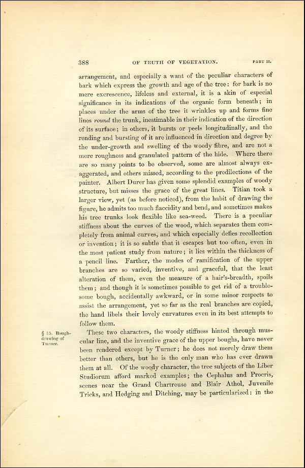 'Modern Painters' Volume I (1851 edition): Part II: Section VI: Chapter I: Page 388