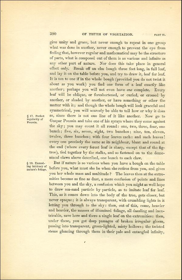 'Modern Painters' Volume I (1851 edition): Part II: Section VI: Chapter I: Page 390