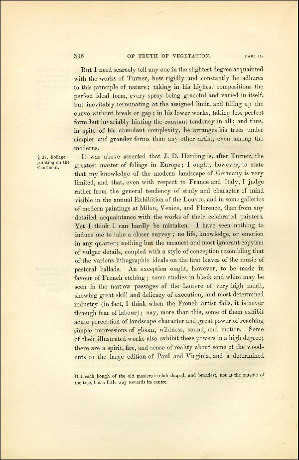'Modern Painters' Volume I (1851 edition): Part II: Section VI: Chapter I: Page 396