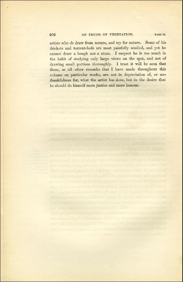 'Modern Painters' Volume I (1851 edition): Part II: Section VI: Chapter I: Page 402