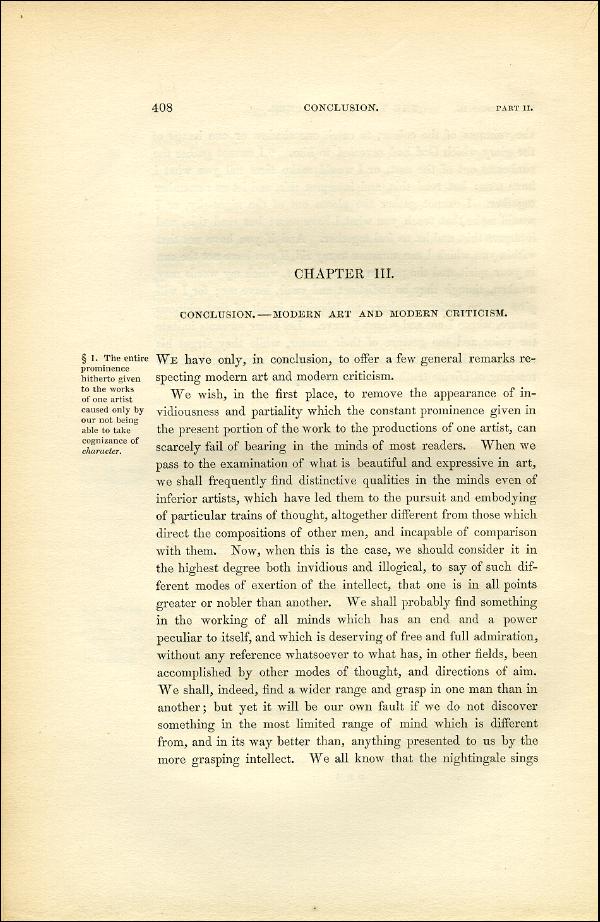 'Modern Painters' Volume I (1851 edition): Part II: Section VI: Chapter III: Page 408