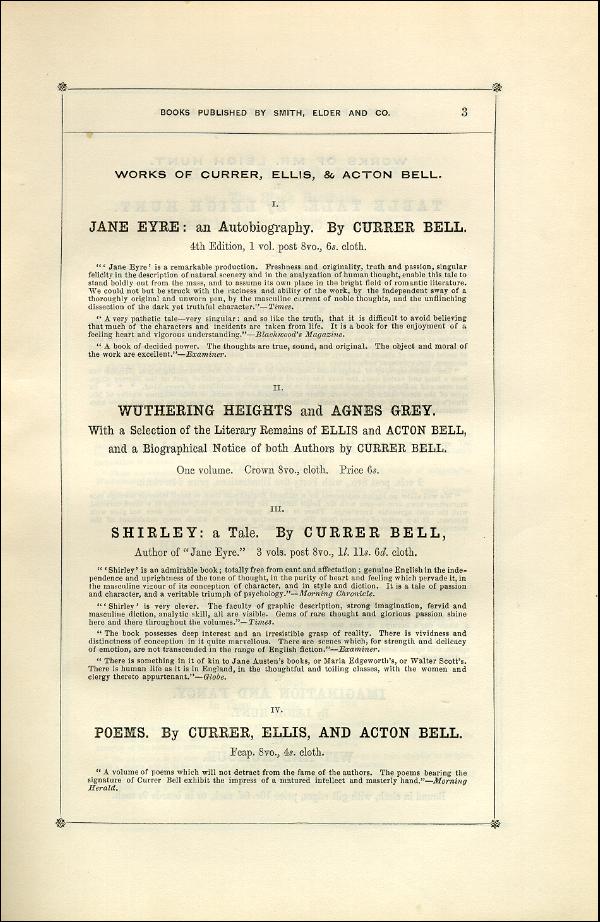 'Modern Painters' Volume I (1851 edition): Back Matter: Page 7