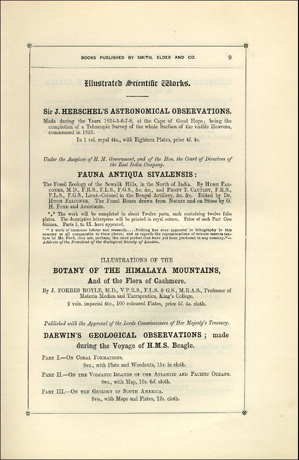 'Modern Painters' Volume I (1851 edition): Back Matter: Page 13