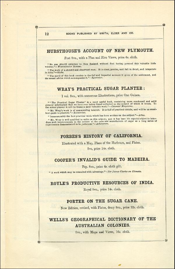 'Modern Painters' Volume I (1851 edition): Back Matter: Page 16