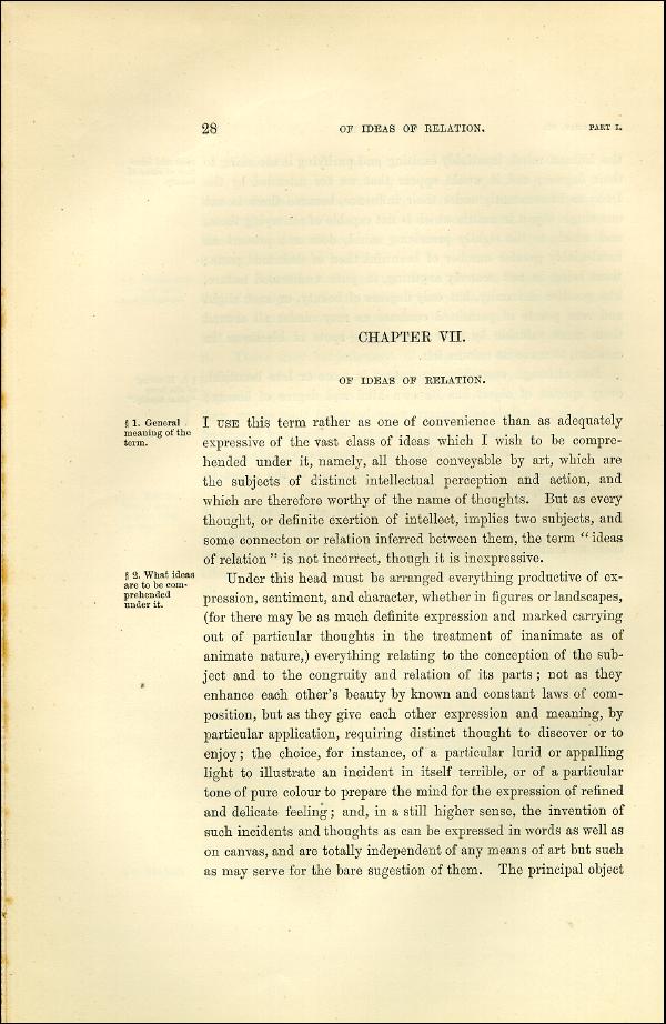 'Modern Painters' Volume I (1873 edition): Part I: Section I: Chapter VII: Page 28
