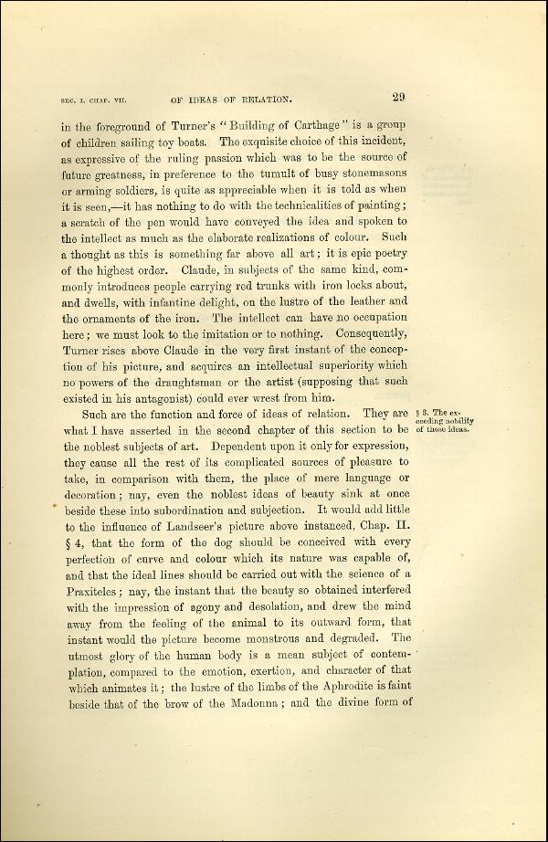 'Modern Painters' Volume I (1873 edition): Part I: Section I: Chapter VII: Page 29