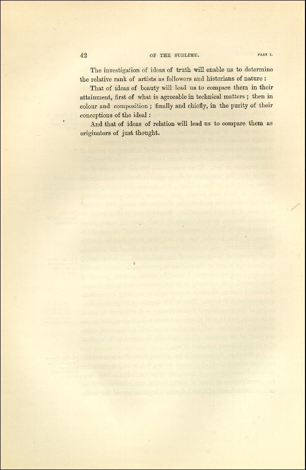 'Modern Painters' Volume I (1873 edition): Part I: Section II: Chapter III: Page 42