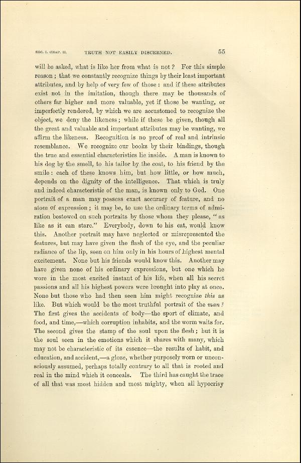 'Modern Painters' Volume I (1873 edition): Part II: Section I: Chapter II: Page 55