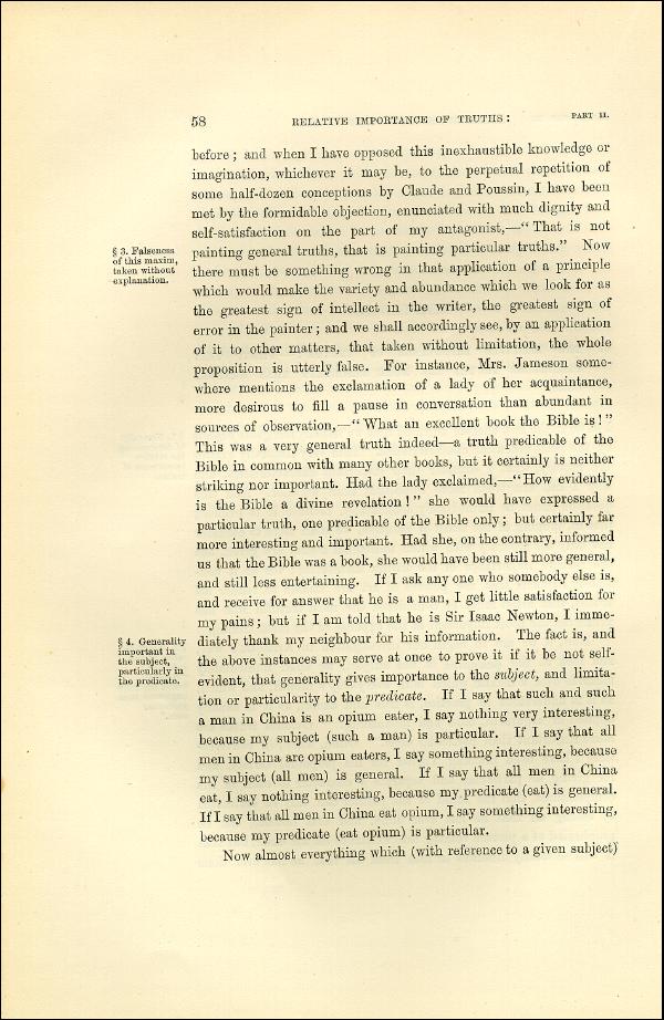 'Modern Painters' Volume I (1873 edition): Part II: Section I: Chapter III: Page 58