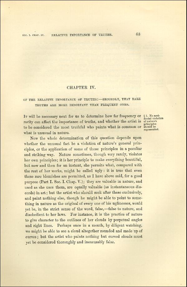 'Modern Painters' Volume I (1873 edition): Part II: Section I: Chapter IV: Page 63