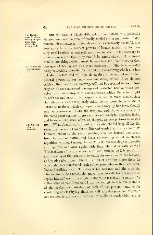 'Modern Painters' Volume I (1873 edition): Part II: Section I: Chapter IV: Page 64