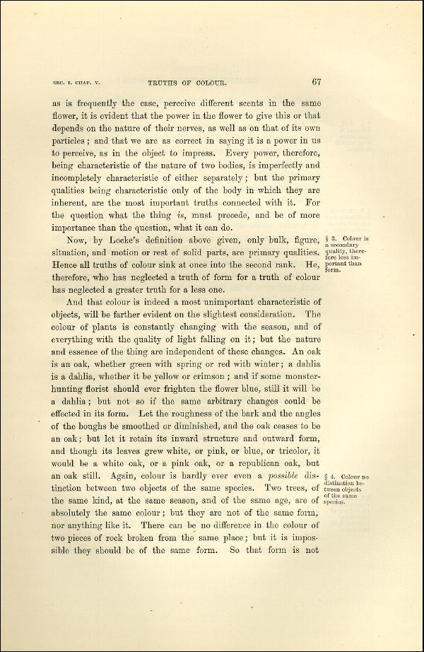 'Modern Painters' Volume I (1873 edition): Part II: Section I: Chapter V: Page 67