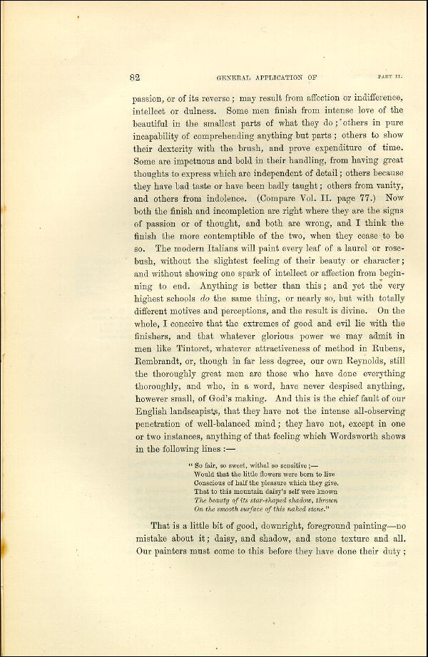 'Modern Painters' Volume I (1873 edition): Part II: Section I: Chapter VII: Page 82