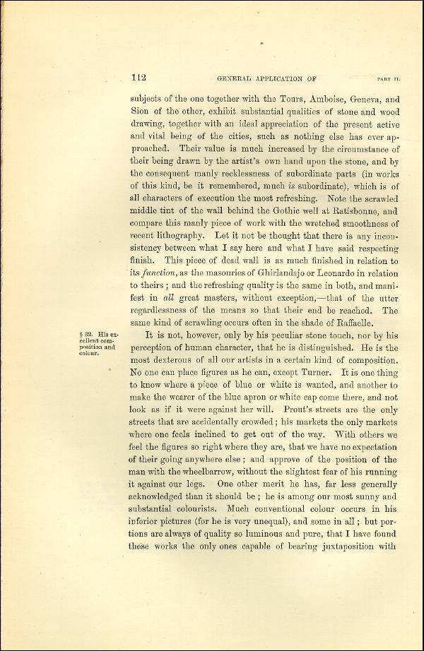 'Modern Painters' Volume I (1873 edition): Part II: Section I: Chapter VII: Page 112
