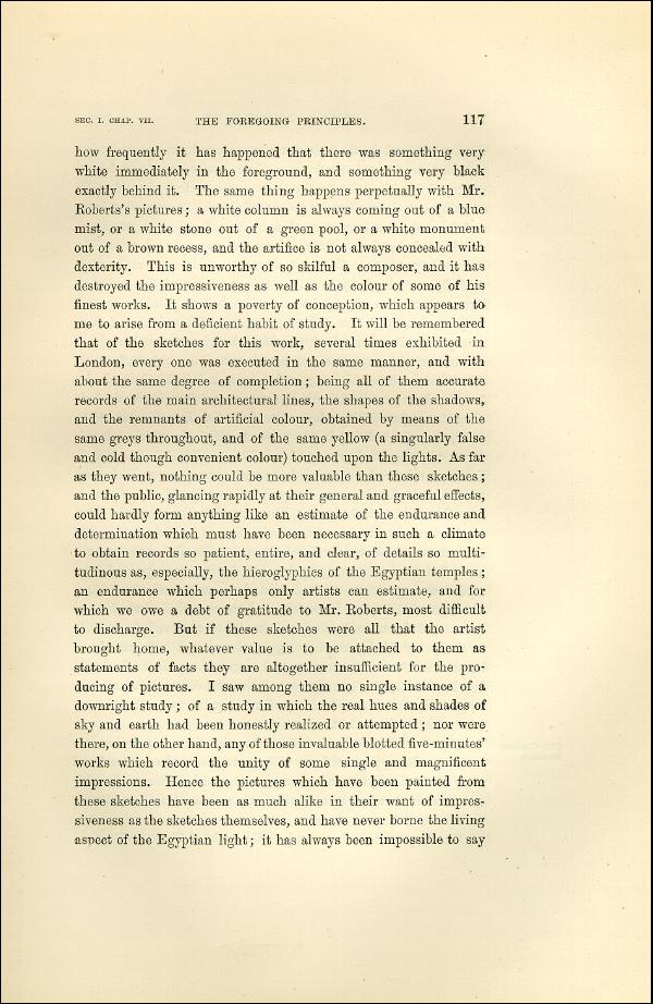 'Modern Painters' Volume I (1873 edition): Part II: Section I: Chapter VII: Page 117